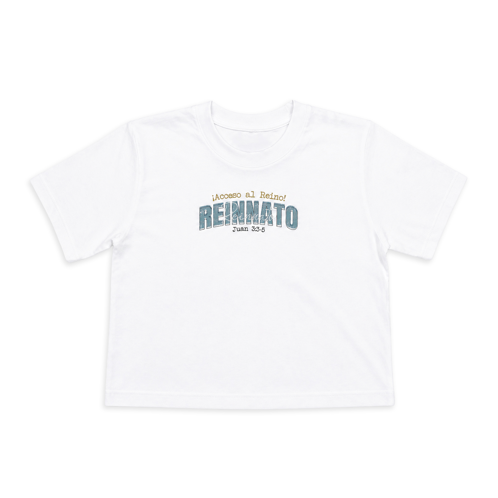 ¡Acceso al Reino! / White / Oversized / Boxy Fit