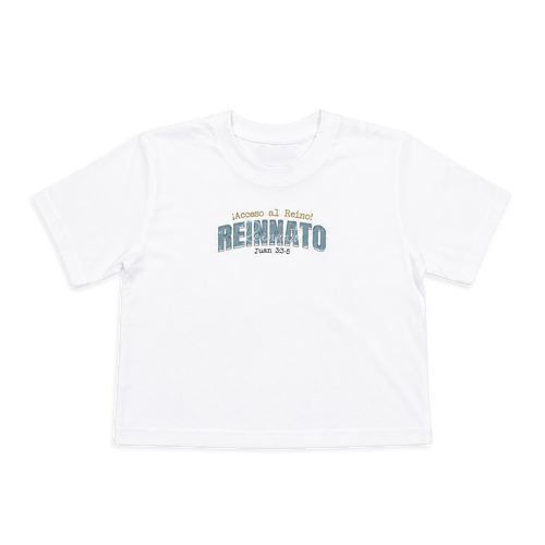 ¡Acceso al Reino! / White / Oversized / Boxy Fit